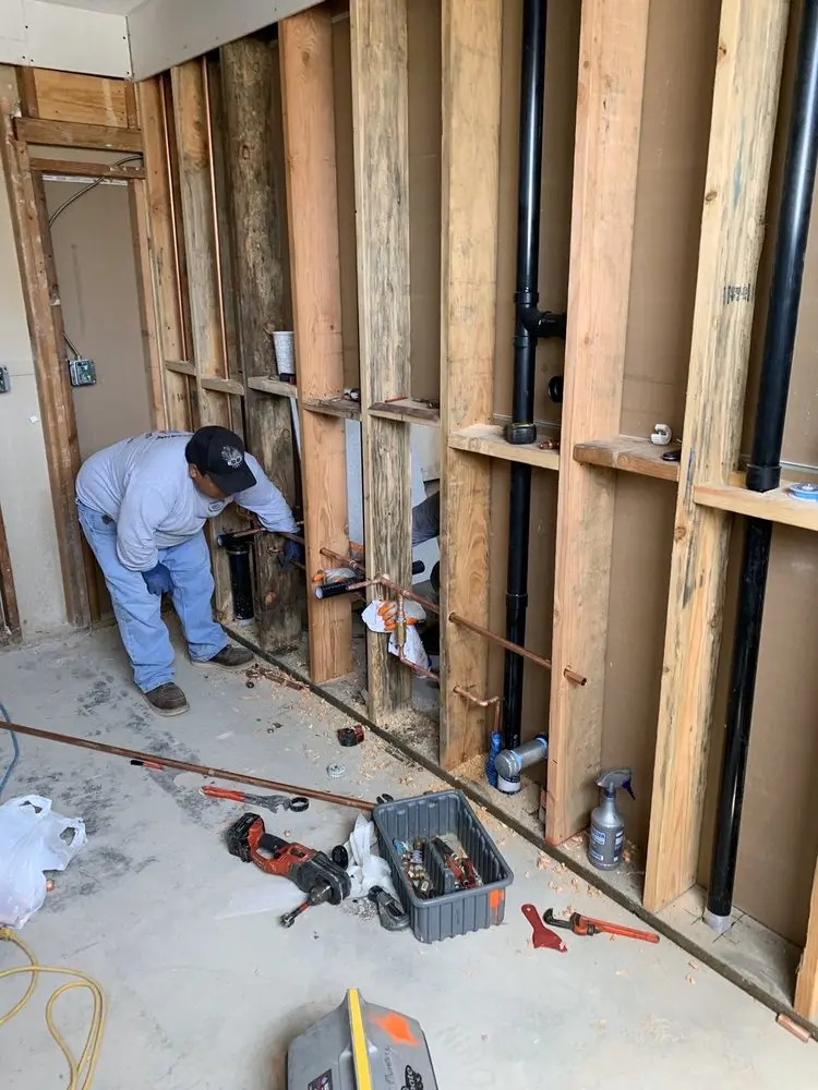Commercial rough-in plumbing for Commercial Plumbing in Lakeview